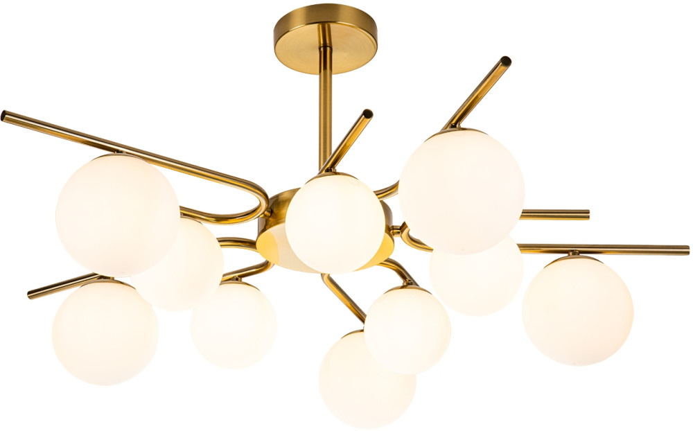 Потолочная люстра Sphere 642/10P Brass Escada