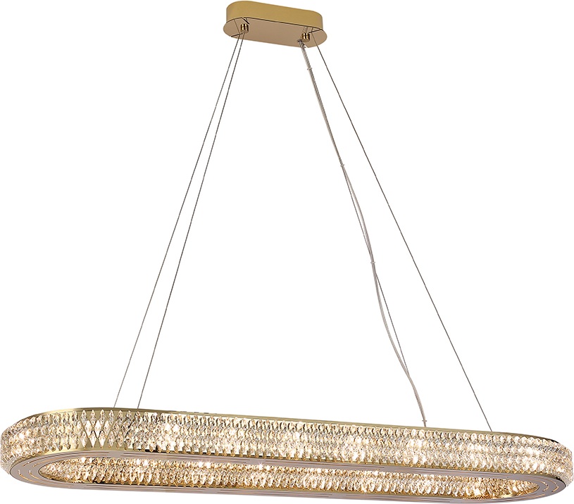 Подвесной светильник 8560 8560/100 C oval gold polished Newport