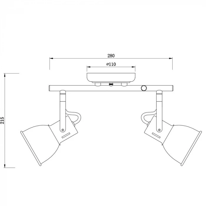 A1677PL-2WH Arte Lamp