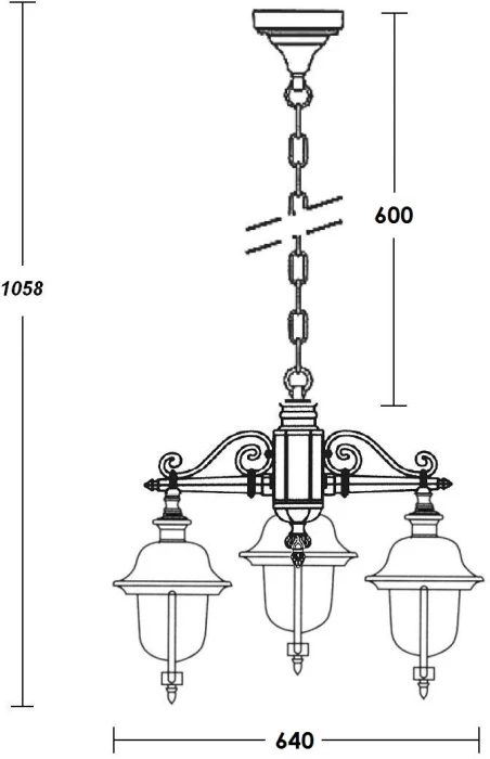 84370c/3 Bl Oasis Light