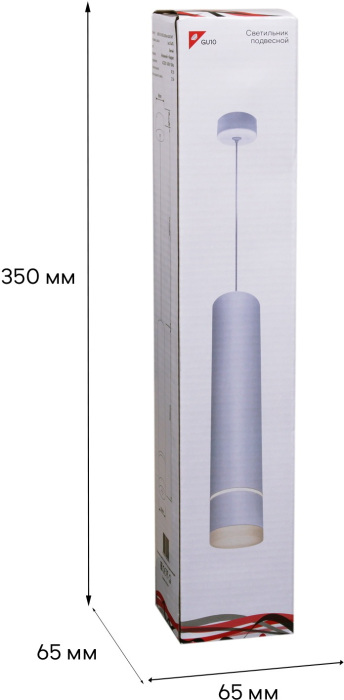 16005-0.9-001LD 300mm GU10 WT