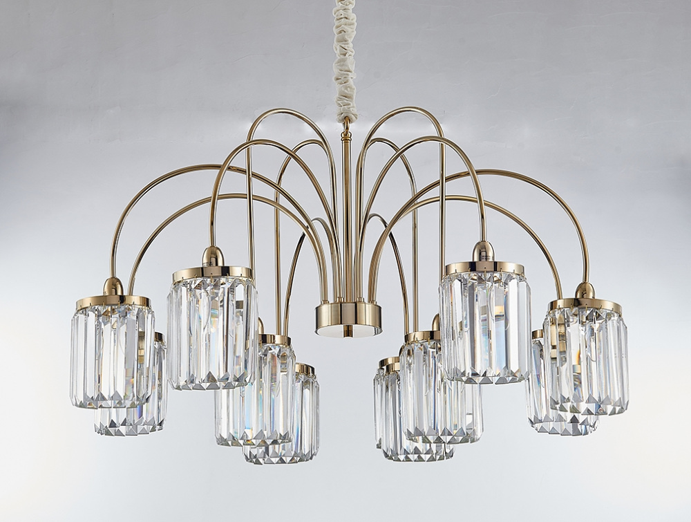 Подвесная люстра 4500 4506+3/C gold new Newport