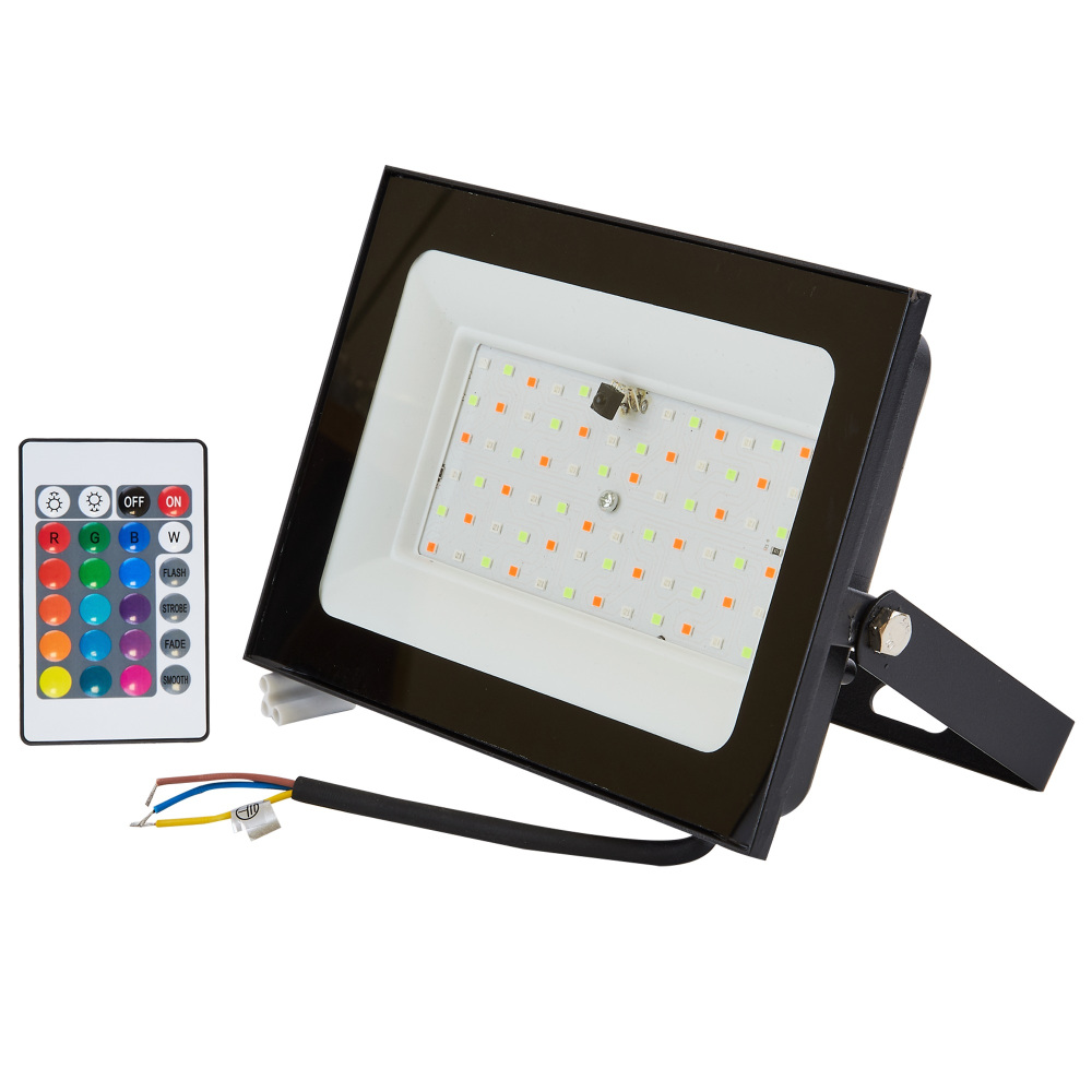 ULF-F60-50W/RGB IP65 200-240В BLACK N1 Uniel