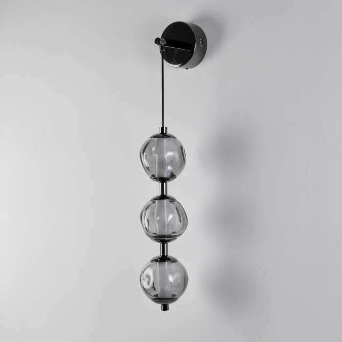 OB2437 pearl black/smoke Delight Collection