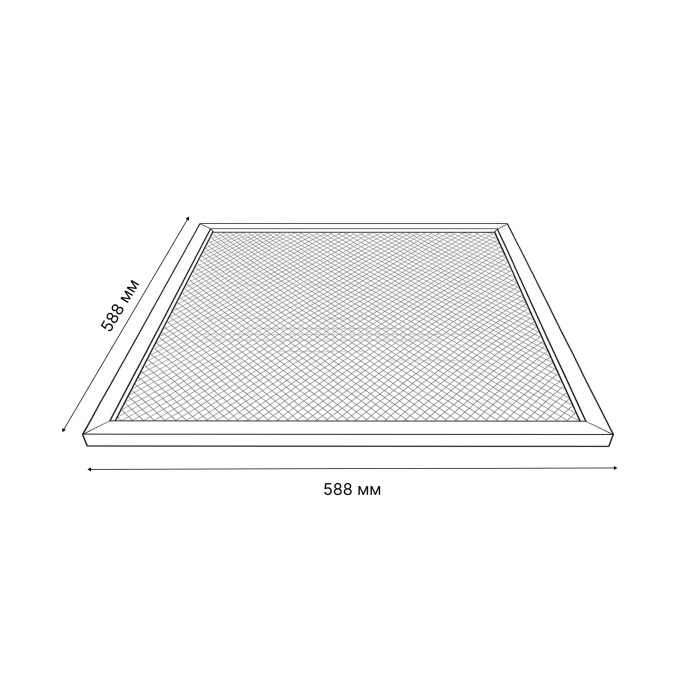 ULP-6060-36W/6500К IP40 GRILYATO WHITE Uniel