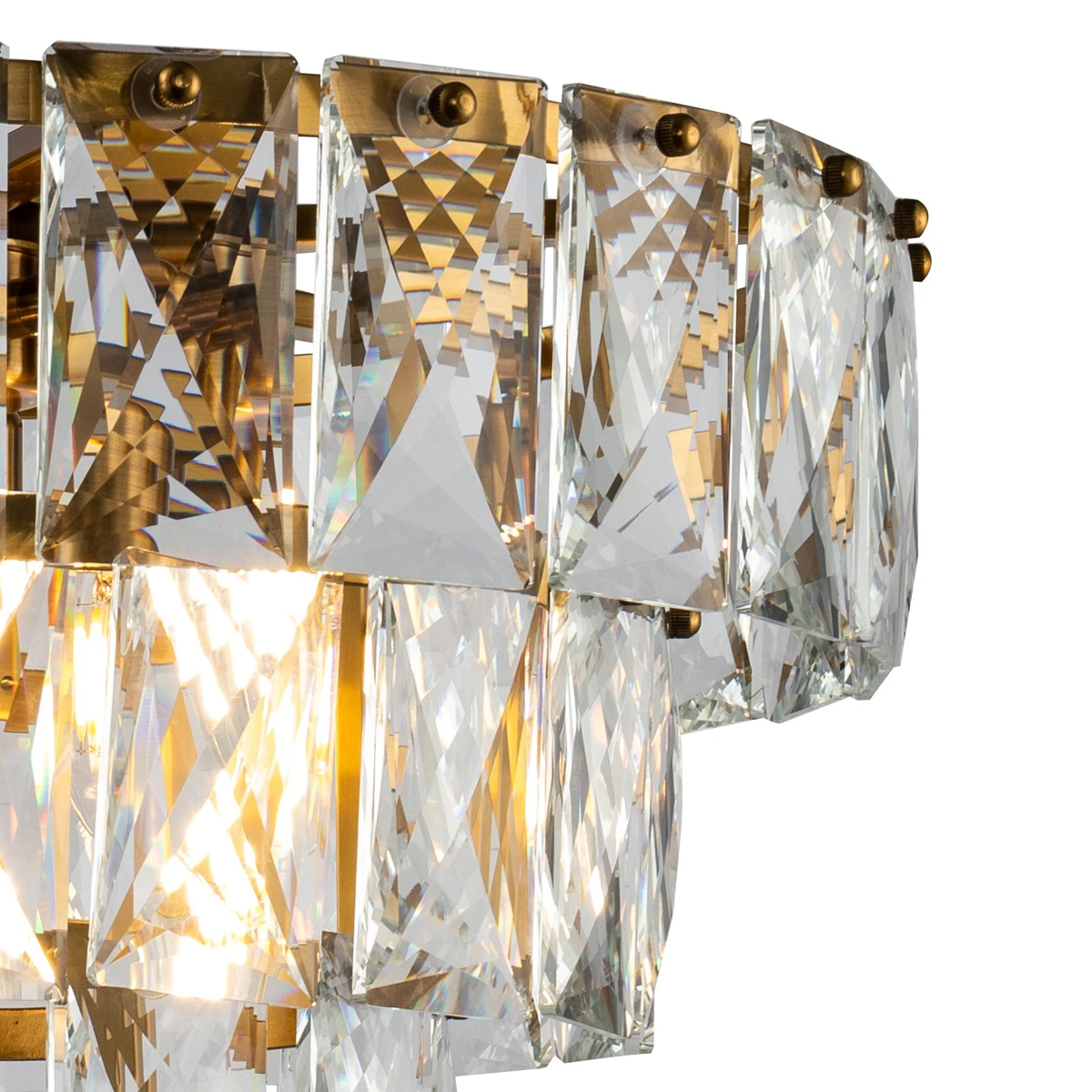 KG1113P-7 brass/clear Delight Collection