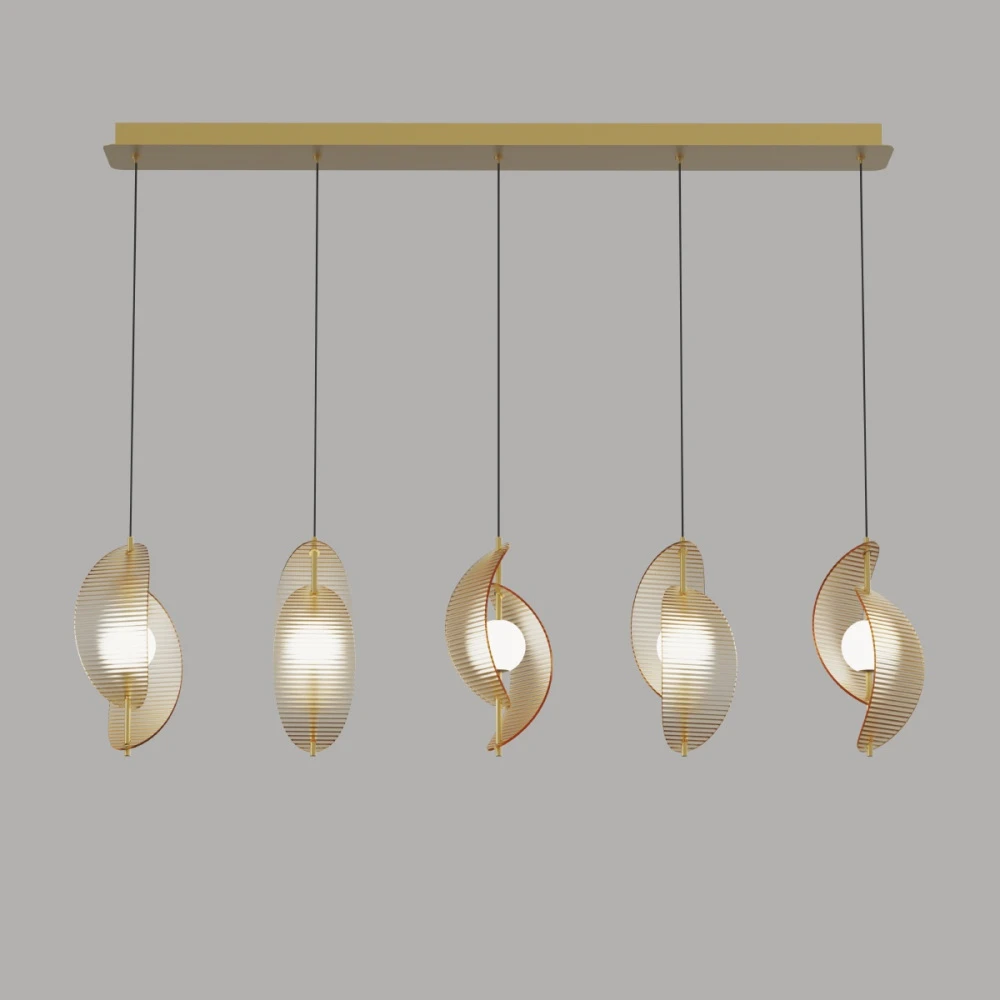 MD24030035-5B brass/amber Delight Collection