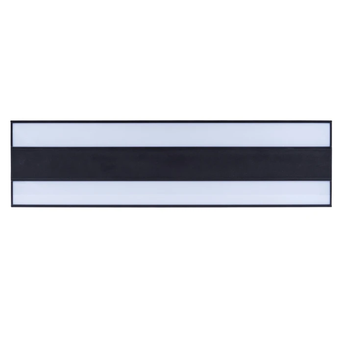 ULO-K16B 2x22W/4000K/L100 5W/3000K IP44 BLACK Uniel