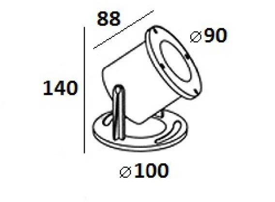 77301 SS Oasis Light