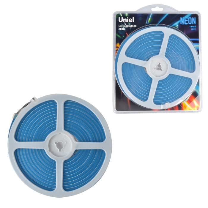 ULS-N01-2835-120LED/m-6mm-IP67-DC12V-9W/m-5M-BLUE блистер_