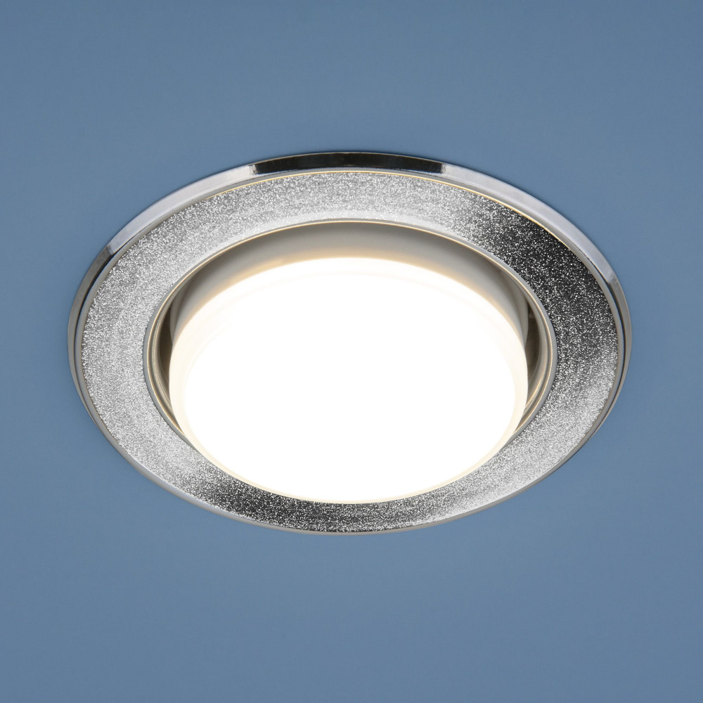 Точечный светильник 1072 gx53 SL/СН серебряный блеск/хром
