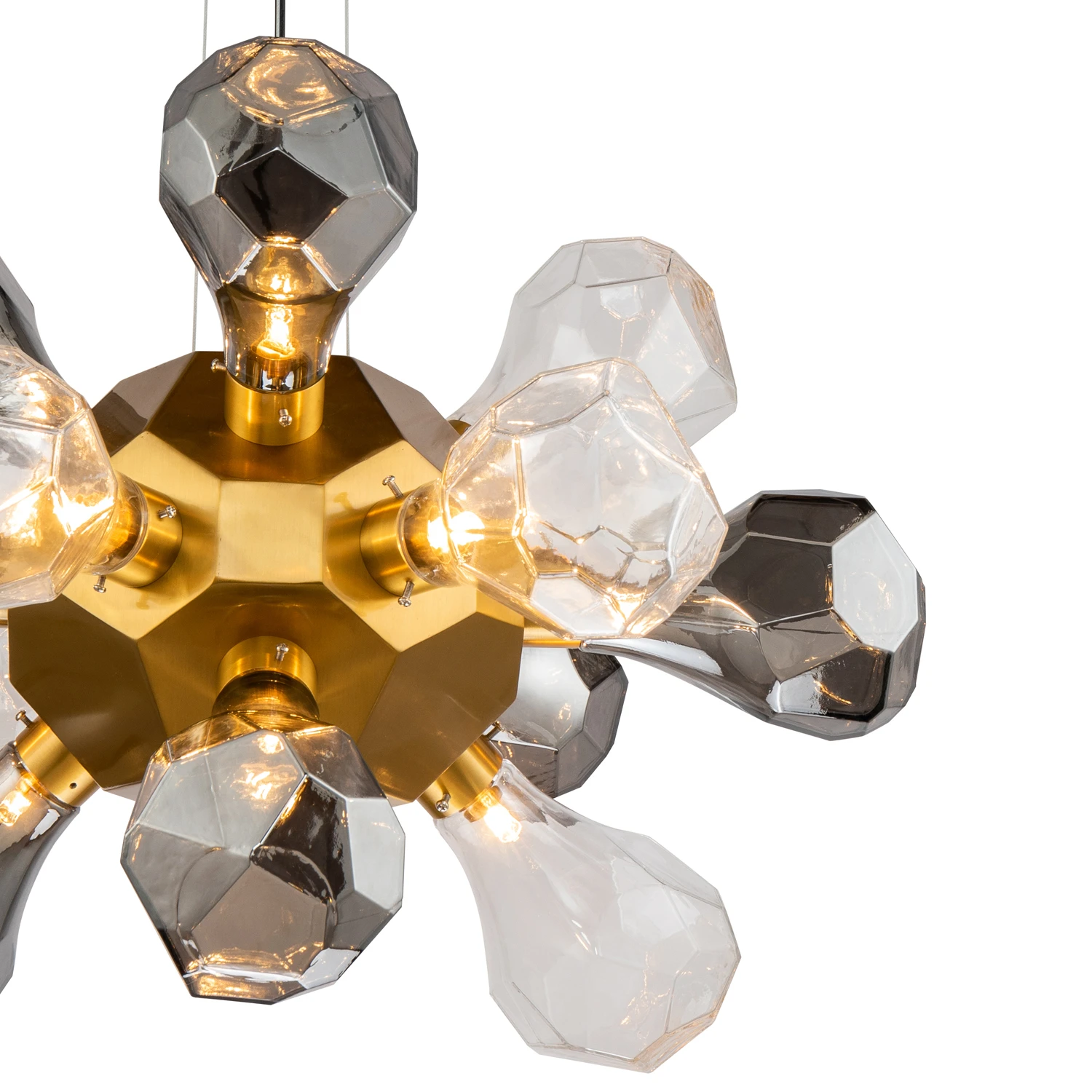 KR1197P-12 brass, smoky/clear Delight Collection