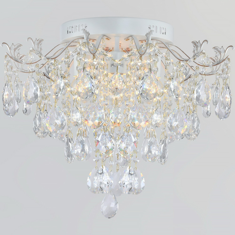 Потолочная люстра  04037-0.3-06 WH+GOLD PN Reluce