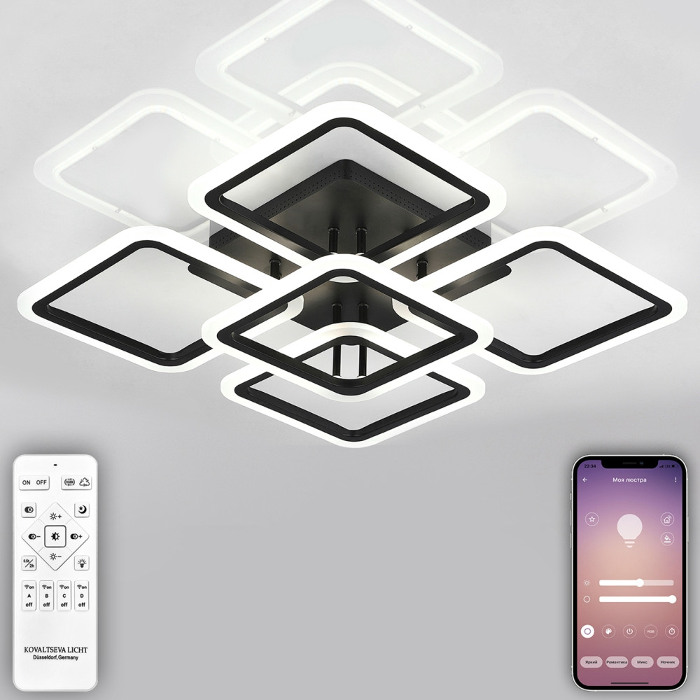 HIGH-TECH LED LAMPS 82022 BLACK_