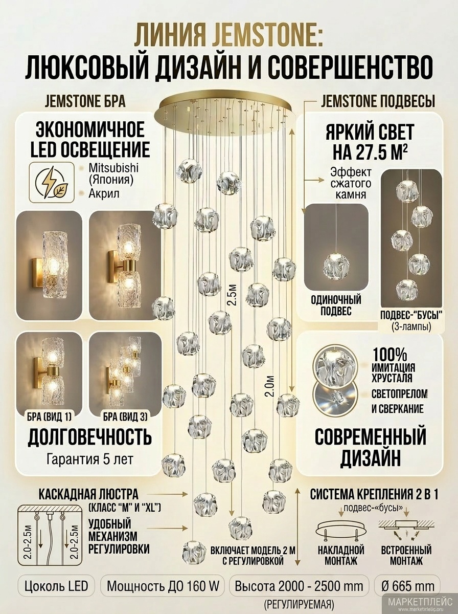 5085/120L Odeon Light