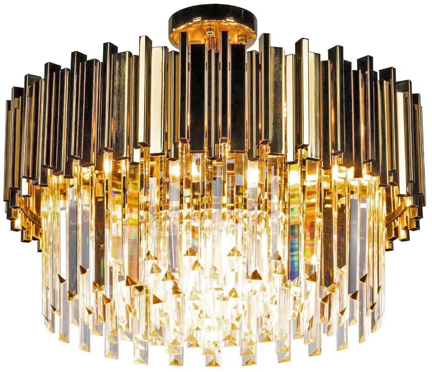 Потолочная люстра Barclay OMD9901-DIA55 gold DeLight Collection