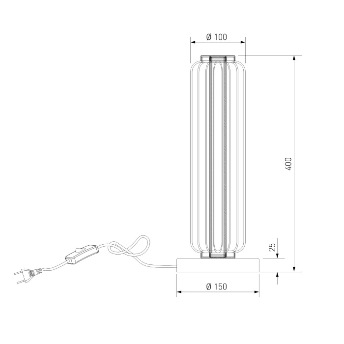 308054 LED хром_