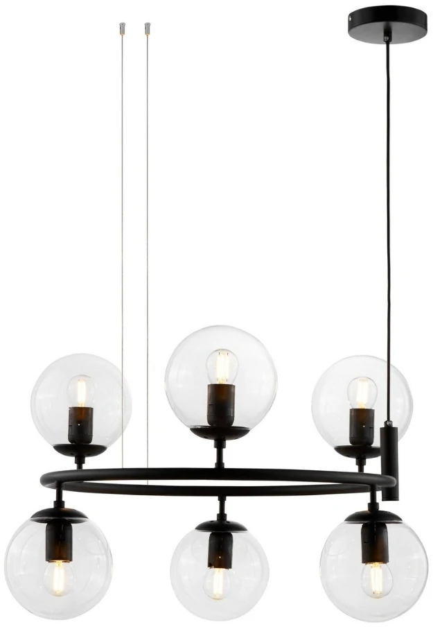 LDP 6034-6 RND BK Lumina Deco