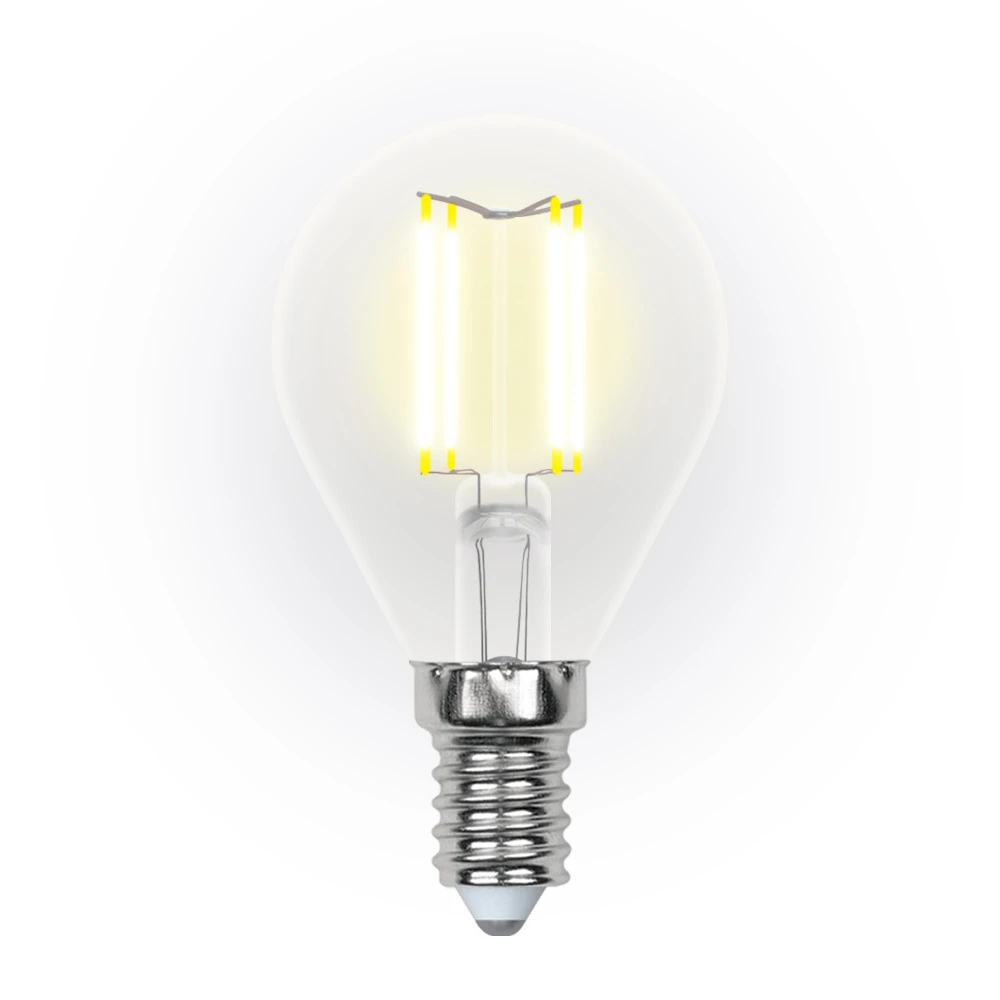 LED-G45-5W/WW/E14/CL/DIM GLA01TR картон Uniel