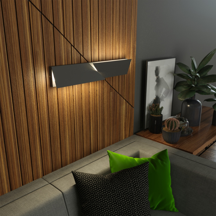 40107/LED темно-серый_