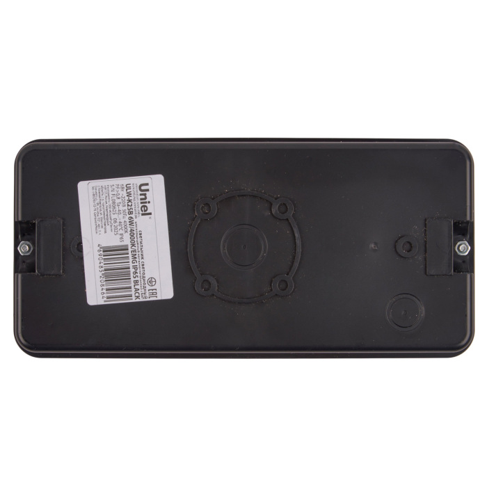 ULW-K25B 6W/4000K/EMG IP65 BLACK_