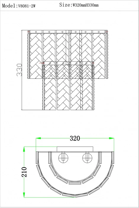 V8081-2W Moderli
