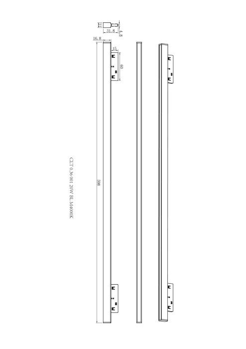 CLT 0.36 001 20W BL M4000K Crystal Lux