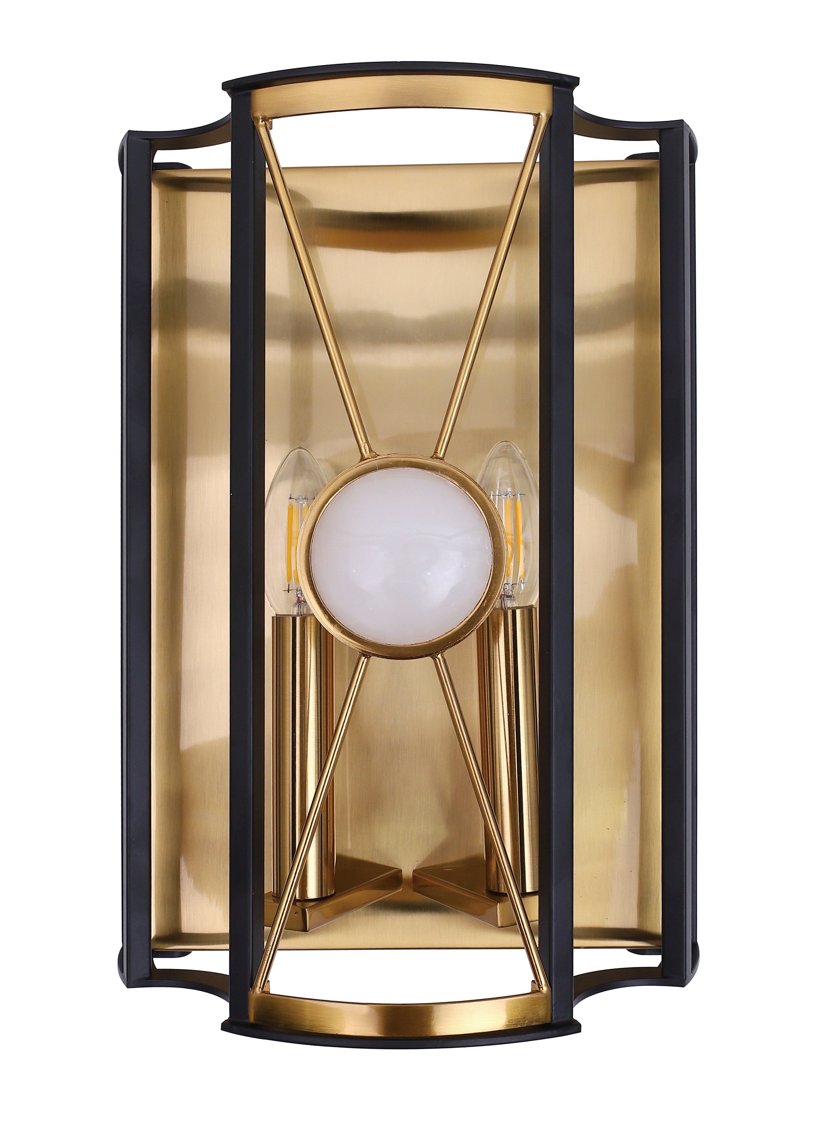 Настенный светильник TANDEM AP2 GOLD Crystal Lux