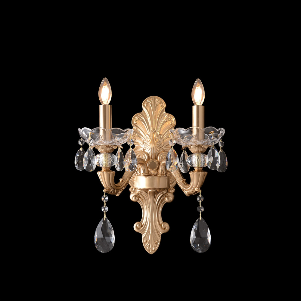 ELIZABETH AP2 BRASS Crystal Lux