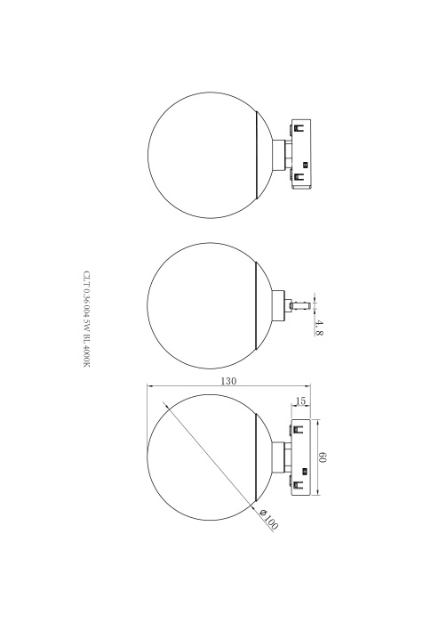 CLT 0.36 004 5W BL 4000K Crystal Lux