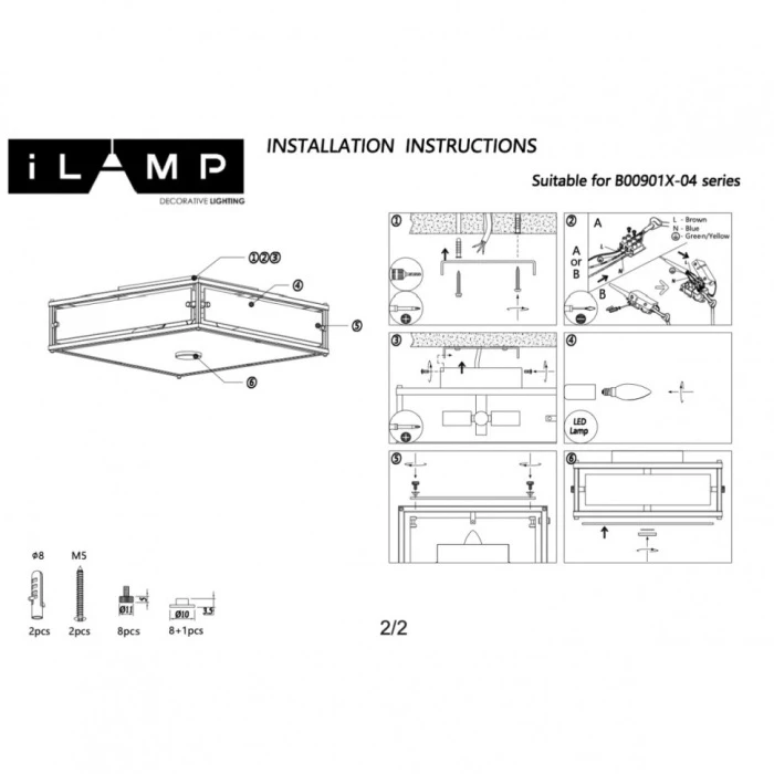 901X-4 CR iLamp