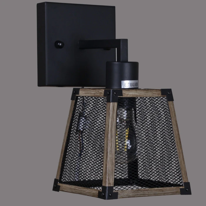 IL1006-1W-05 BK WOOD ILLUMICO