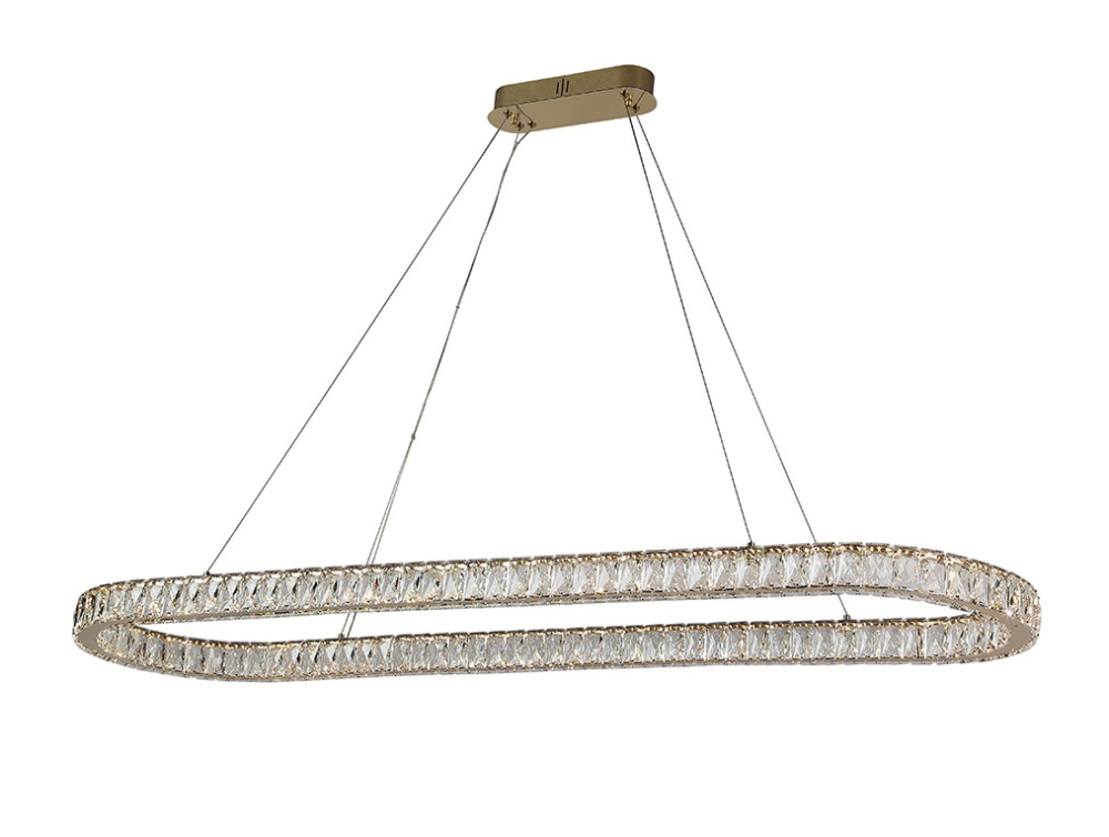 Подвесной светильник 8580 8580/140 C oval gold Newport