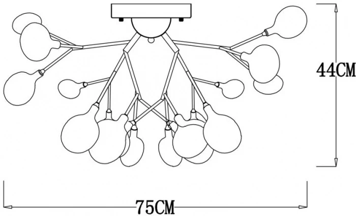 A7274PL-27WH Arte Lamp