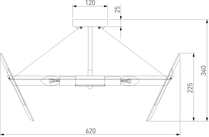 10111/8 золотая бронза/прозрачный хрусталь Strotskis_