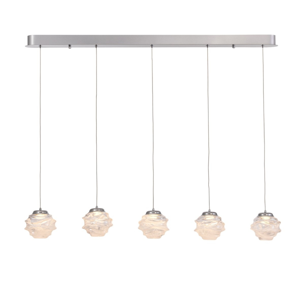MD25030003-5B chrome/clear Delight Collection
