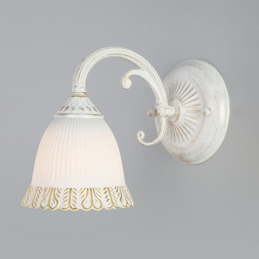 60107/1 белый с золотом_