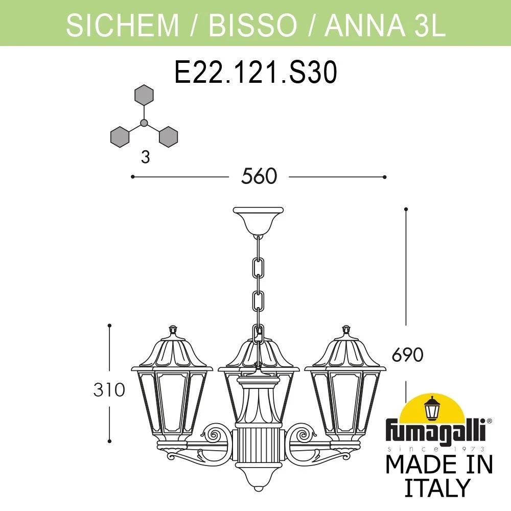 E22.120.S30.BXF1R Fumagalli