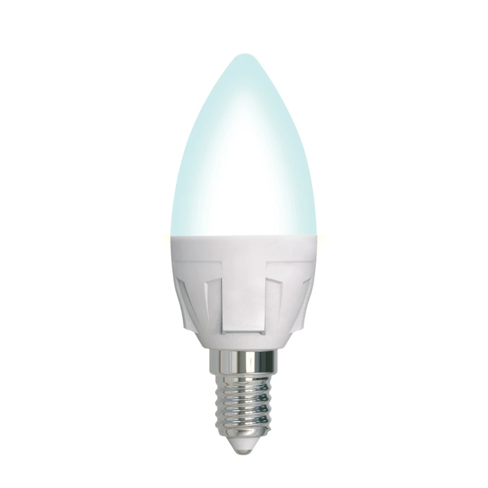 LED-C37 7W/4000K/E14/FR/DIM PLP01WH картон Uniel
