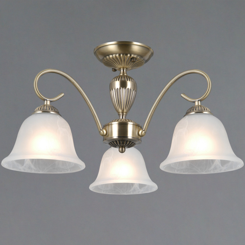 Потолочная люстра  IL0696-3ASQ-25 AB AREZZO ILLUMICO