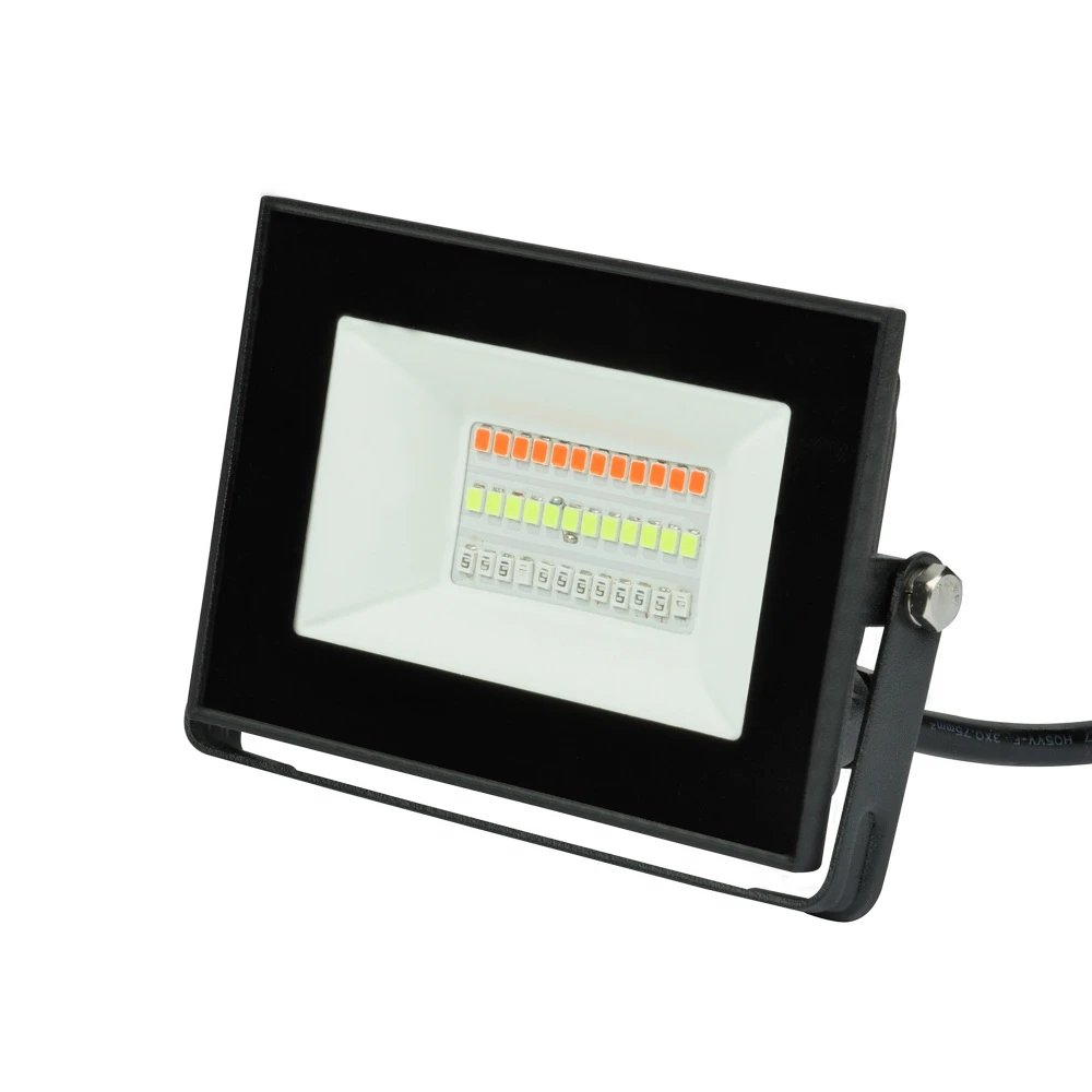 ULF-F60-20W/RGB IP65 200-240В BLACK Uniel