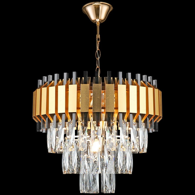 Подвесная люстра  02144-0.4-05 FGD+BK Reluce