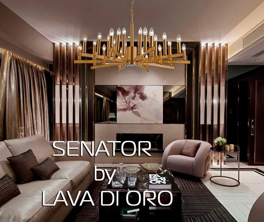 SENATOR 777 L24.antique brass Lava Di Oro
