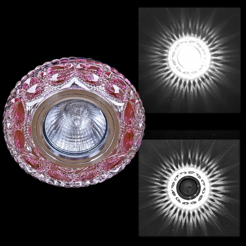 Точечный светильник  00757-9.0-001CN MR16+LED3W CL+PK Reluce