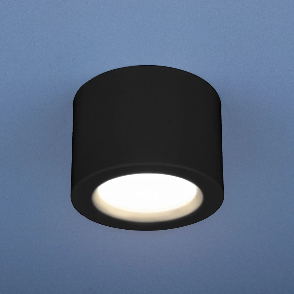 DLR026 6W 4200K черный матовый Elektrostandard