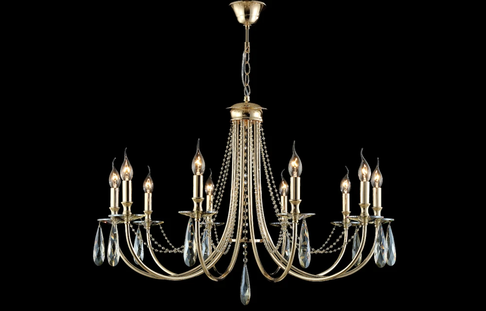 VICTORIA SP10 GOLD/AMBER Crystal Lux
