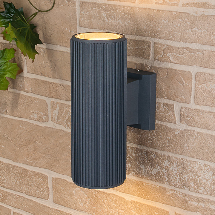 Настенный светильник уличный Strict 1403 Techno серый Elektrostandard