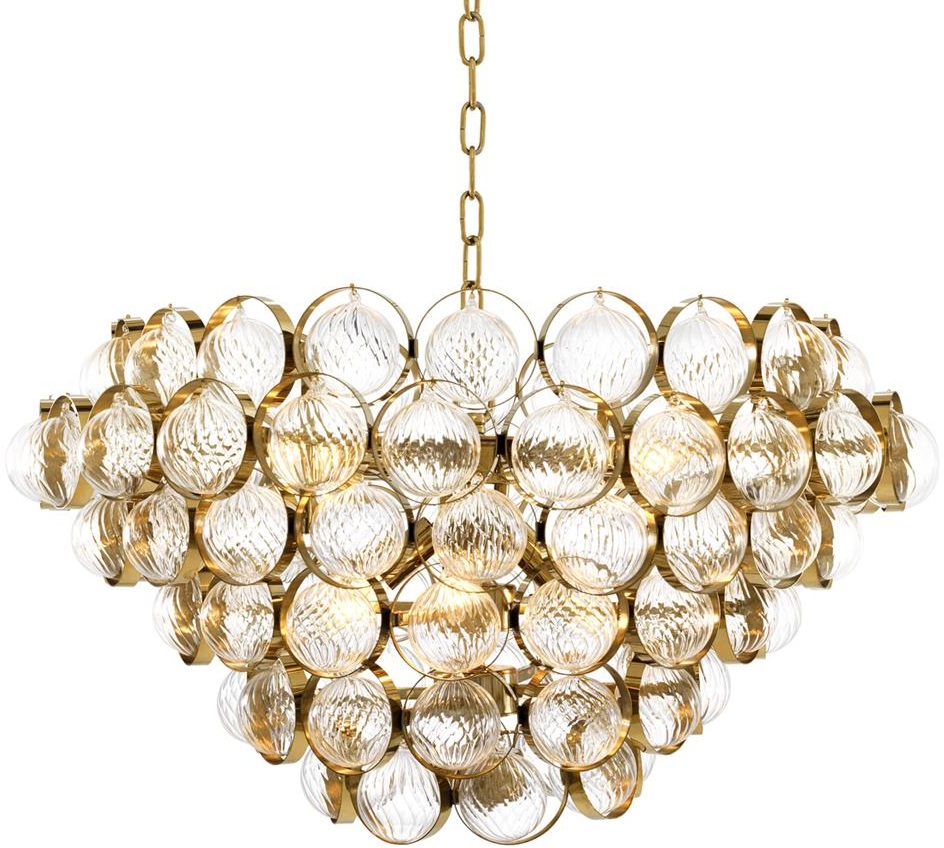 Подвесная люстра Opera KM0930P-8 brass DeLight Collection