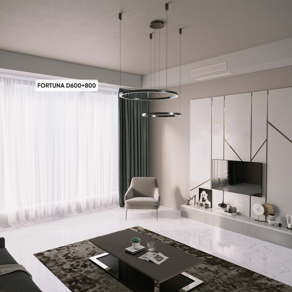 FORTUNA SP123W LED D600+800 BLACK_