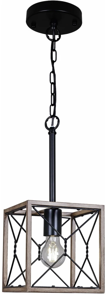 IL1008-1P-05 BK WOOD ILLUMICO